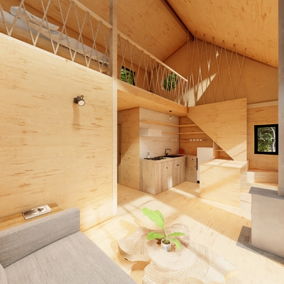 Refugio de Montaña Off-Grid
