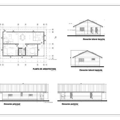 diseño de casa 87 m2