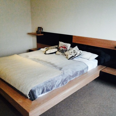 Respaldo y Somier Cama King