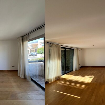 Resultado final – Remodelación interior y pintura | Casa en La Reina