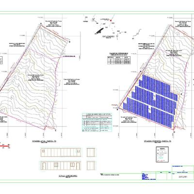 Layout y permisos sectoriales parque fotovoltaico