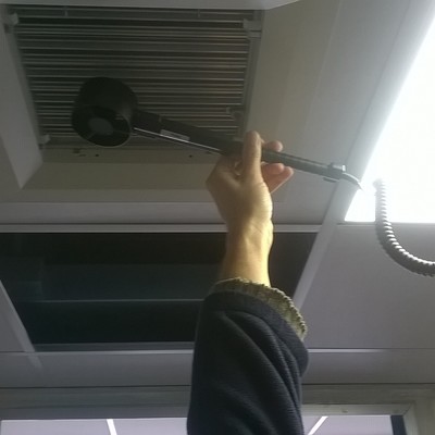 LECTURA DE CAUDAL Y TEMPERATURA DE AIRE INYECTADO