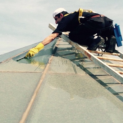 Limpieza Lucarna P.Arauco