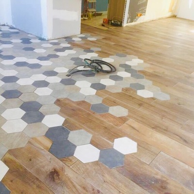 Suelo mosaico