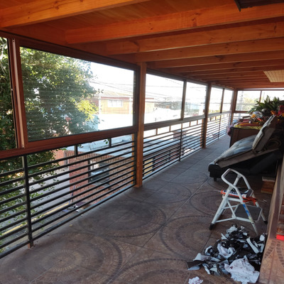 Cierre terraza