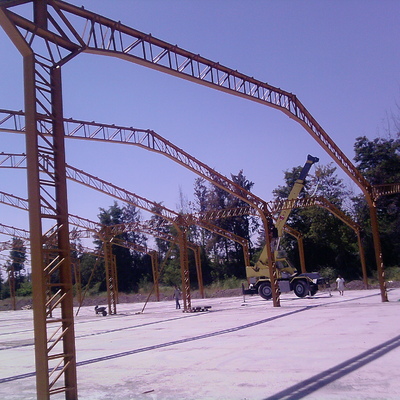 fabricacion y montaje galpon