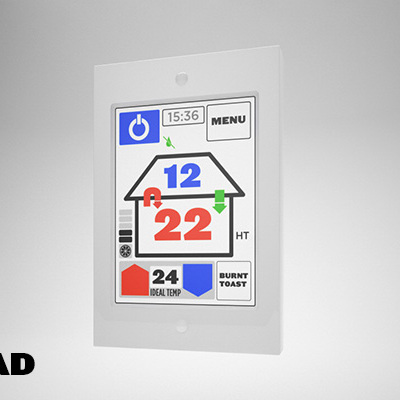 Panel de control sistema de ventilación HRV