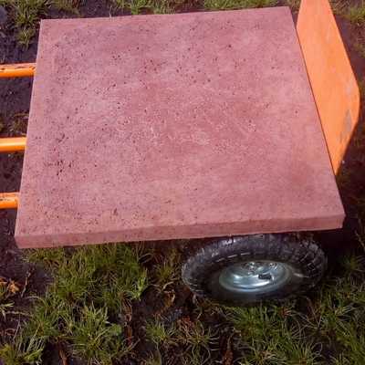 Pastelón rojo ladrillo