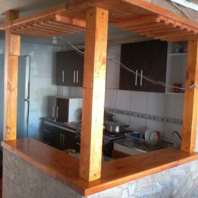 bar de cocina con diseños