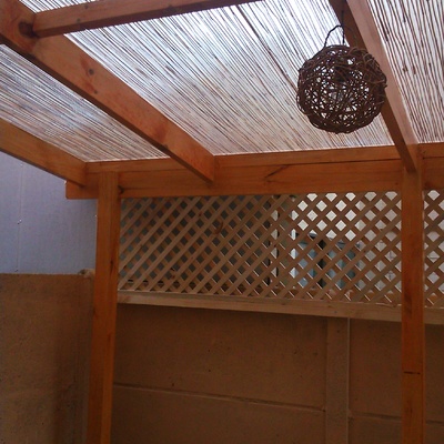 Construcción de Pérgola