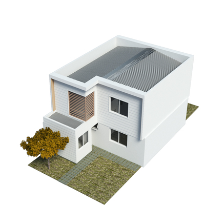 Perspectiva Ampliación de vivienda Embajador Gómez, Quinta Normal