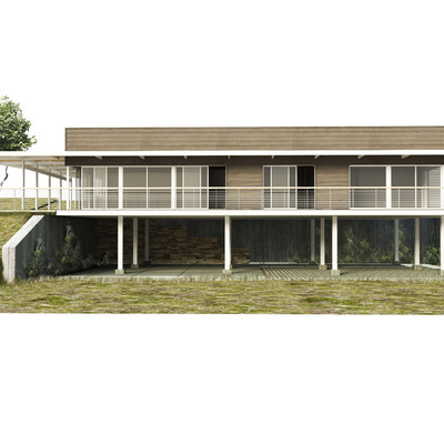 Perspectiva Vivienda en Pirque
