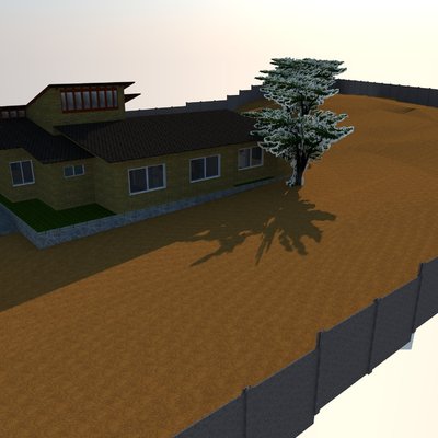 Fachada Norte Casa ELKE