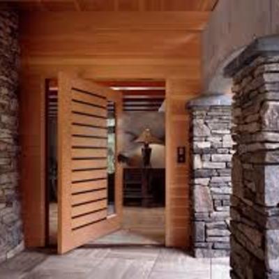 Puerta Madera Nativa