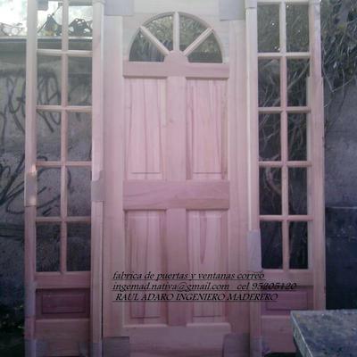 puertas y ventanas en maderas nativas 