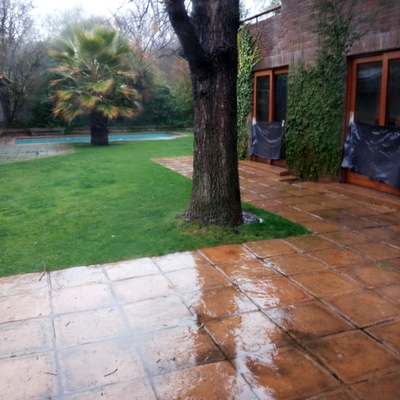 Remodelación fachada las condes