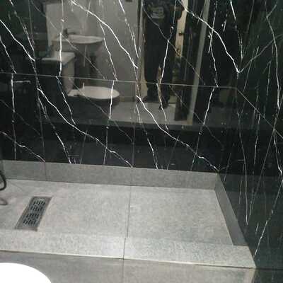 Ducha terminada