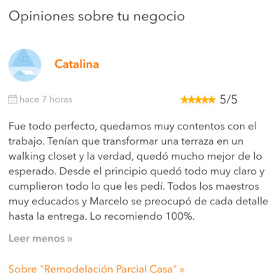 Cambio de Terraza a walk in closet