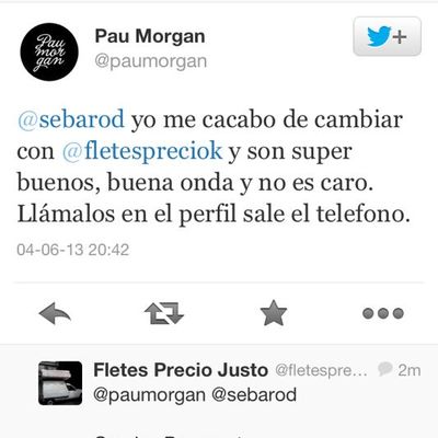 Siguenos en twitter