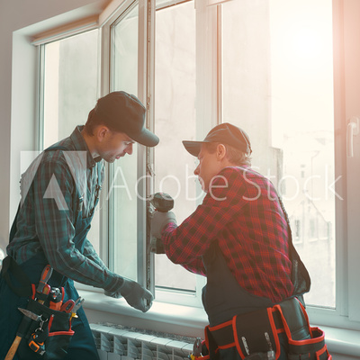 Instalación de ventanas de PVC