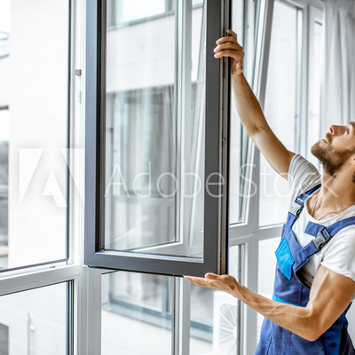 Instalación de ventanas de PVC