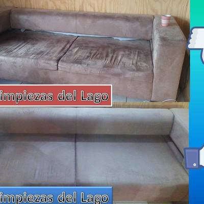 Limpieza de sofa