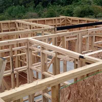 Tabiqueria proyecto casa a orillas del lago 150m2