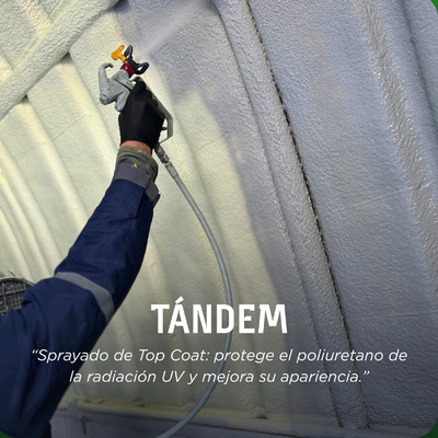 Recubrimientos sobre Poliuretano proyectado