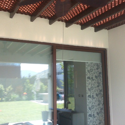 Techo terraza con trillage