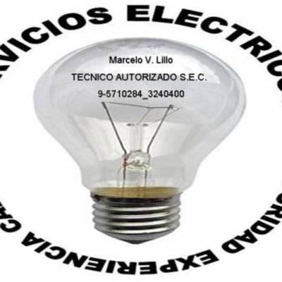 Tecnico Electricista Autorizado S.E.C. a domicilio