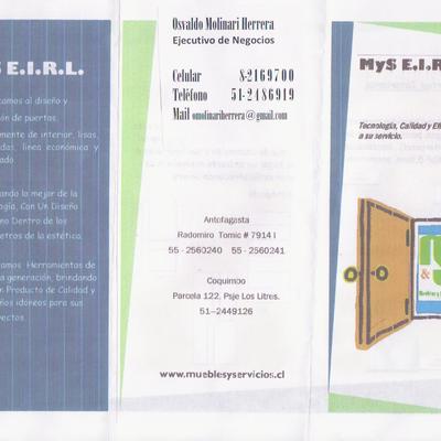 Tríptico Fábrica. de puertas