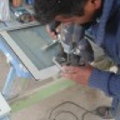 Construyendo ventanas aluminio