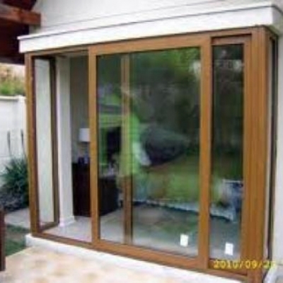 ventanas de piso a  cielo folio madera