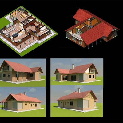 Vistas generales e Isometricos