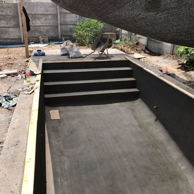 Construcción de Piscina