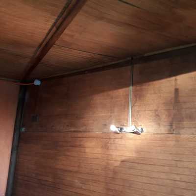 Cambio de canalización y luminaria