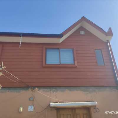 revestimiento y pintado con siding Fibrocemento