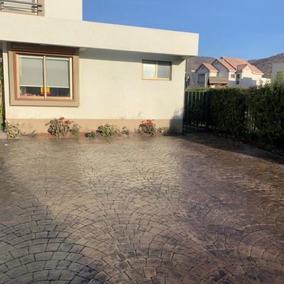 Estacionamiento Hormigon estampado