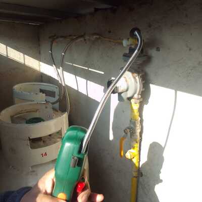Deteccion de fuga de gas