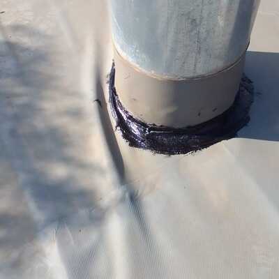 Sellado de tuberias de ventilacion