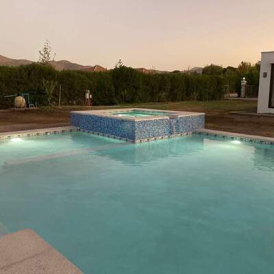 Construcción de piscina