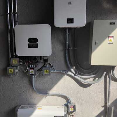 Proyecto 8kw hibrido 10kw baterías Rancagua las Torres