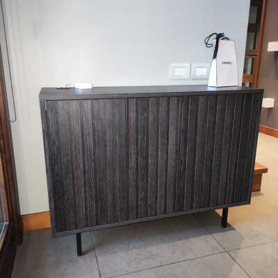 MUEBLE NEGRO OBSIDIANA