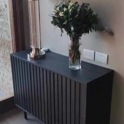 MUEBLE NEGRO OBSIDIANA