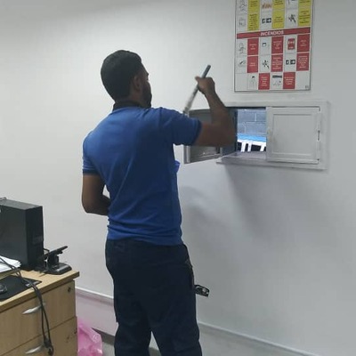 Remodelacion y pintura de oficina