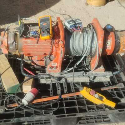 winche de 1.2 enviado a mantenimiento