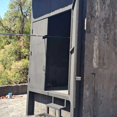 CIERRE METALICO PORTON 2 HOJAS