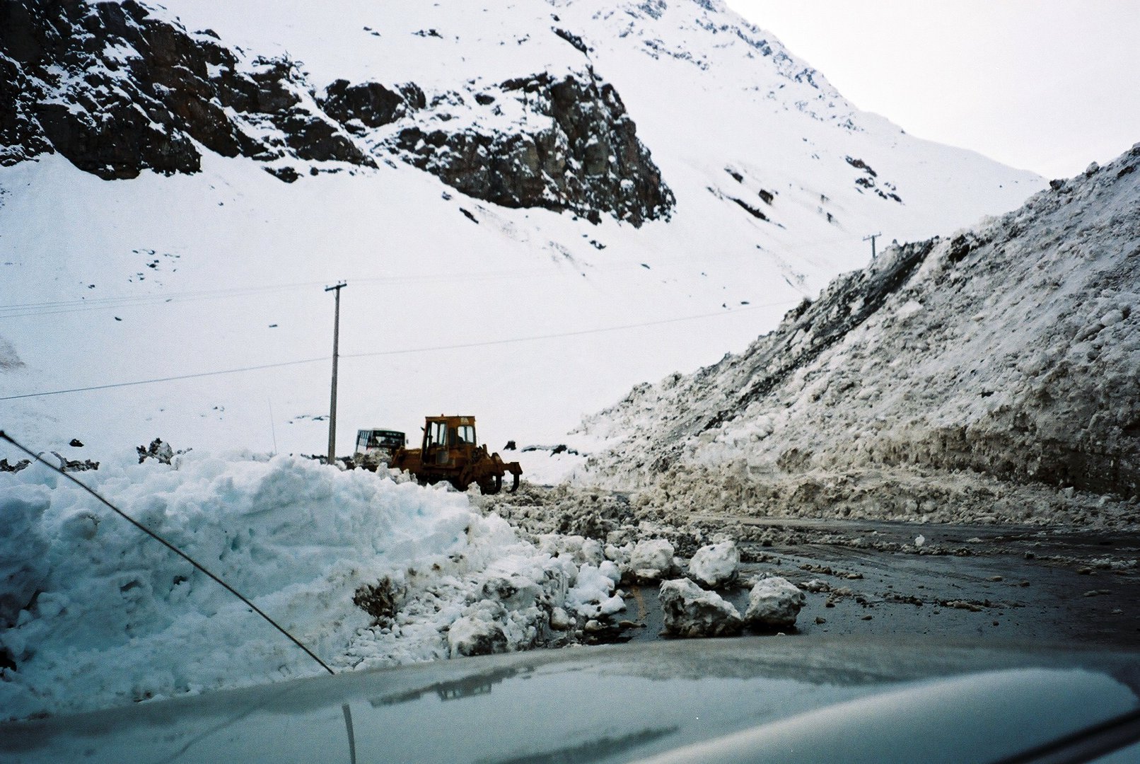 acceso al paso Fronterizo los Libertadores