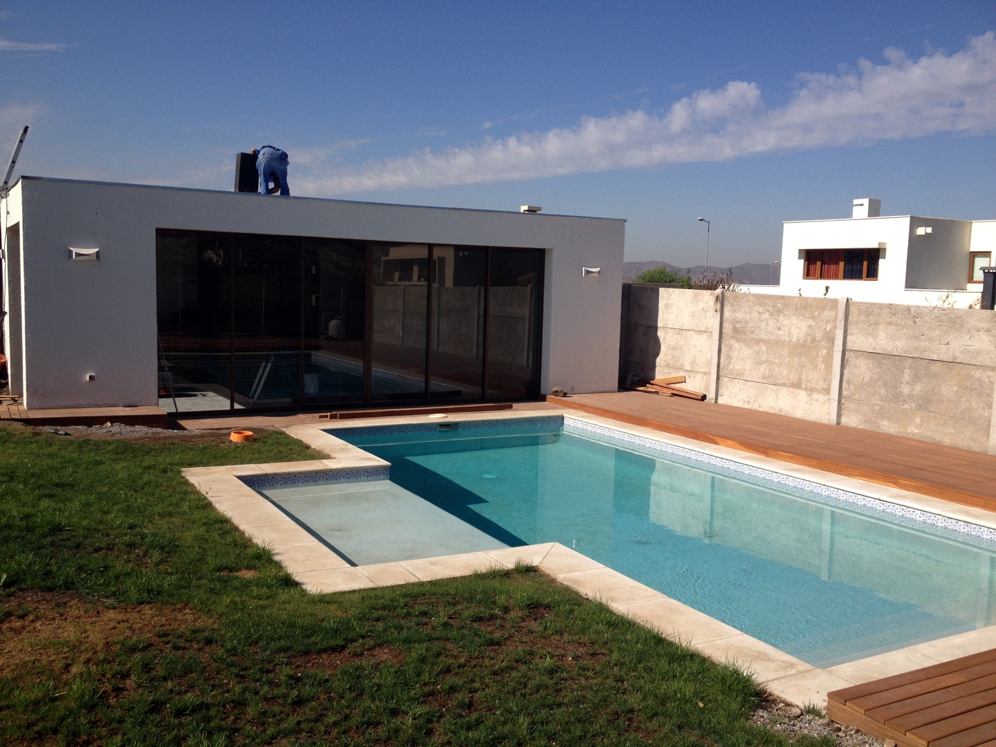 quincho + piscina (chicureo)