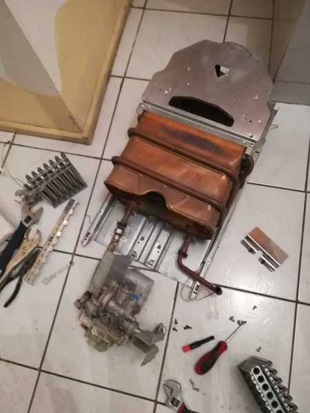 Reparación de calefont